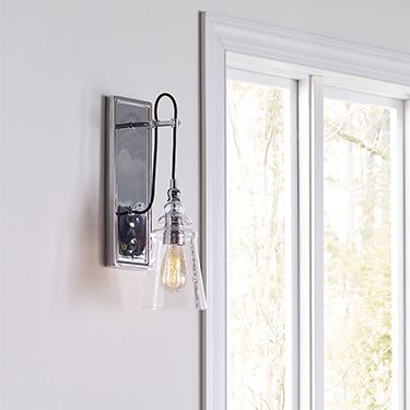 Quintiesse Silver Indoor Wall Lights