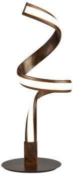 Ribbon LED Twist Table Lamp, Rustic Black/Gold (2812RU)