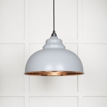 Smooth Copper Harborne Pendant in Birch (49501SBI)