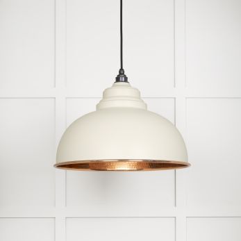 Hammered Copper Harborne Pendant in Teasel (49501TE)