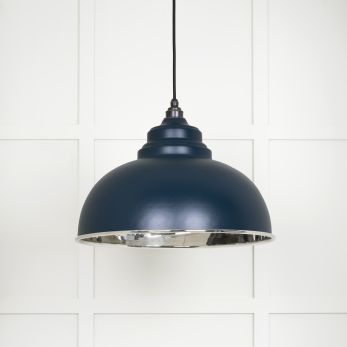 Smooth Nickel Harborne Pendant in Dusk (49505DU)