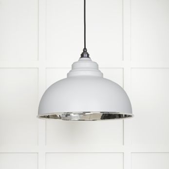 Smooth Nickel Harborne Pendant in Flock (49505F)