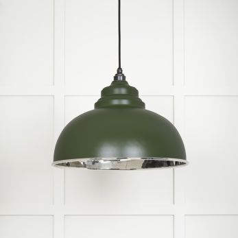 Smooth Nickel Harborne Pendant in Heath (49505H)