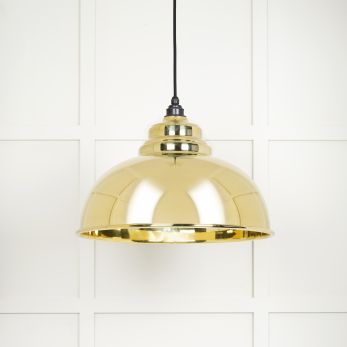 Smooth Brass Interior Harborne Pendant (49522)