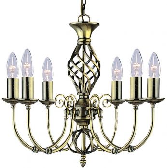 Zanzibar 6lt Antique Brass Ftg (8396-6)