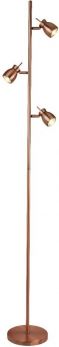 Jupiter 3lt Floorlamp - Antique Copper (8823-3CU)