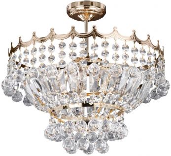 Versailles - 5lt 39cm Gp Crystal Chandelier (9113-39GO)
