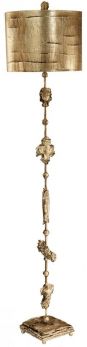 Fragment Aged Gold Floor Lamp 1 Lamp by Flambeau (FB-FRAGMENT-FL-G)