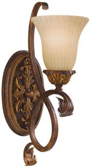 Sonoma Valley Aged Tortoise Shell Wall Light 1 Lamp by Feiss (FE-SONOMAVALLEY1)