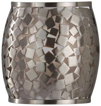Zara Brushed Steel Wall Light 1 Lamp by Feiss (FE-ZARA1)