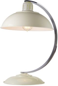 Franklin Oyster White Table Lamp 1 Lamp by Elstead (FRANKLIN-CREAM)