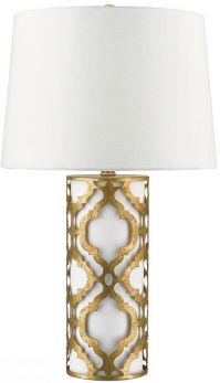 Arabella Distressed Gold Table Lamp 1 Lamp by Gilded Nola (GN-ARABELLA-TL-G)