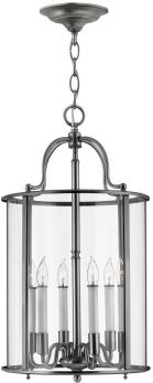 Gentry Pewter Pendant 6 Lamps by Hinkley (HK-GENTRY-P-L-PW)