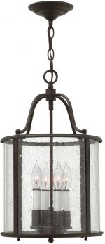 Gentry Olde Bronze Pendant 4 Lamps by Hinkley (HK-GENTRY-P-M-OB)