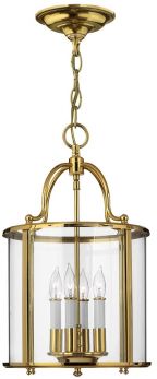 Gentry Polished Brass Pendant 4 Lamps by Hinkley (HK-GENTRY-P-M-PB)