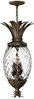 Plantation Pearl Bronze Pendant 4 Lamps by Hinkley (HK-PLANT4-P-PZ)