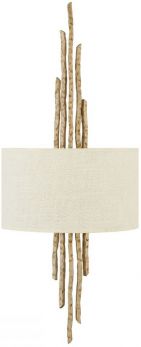 Spyre Champagne Gold Wall Light 2 Lamps by Hinkley (HK-SPYRE2-CPG)