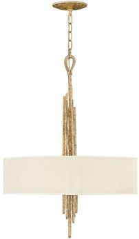 Spyre Champagne Gold Pendant 6 Lamps by Hinkley (HK-SPYRE6P-CPG)