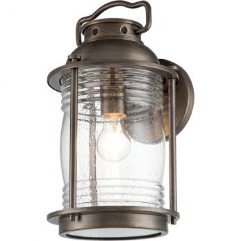 Ashland Bay Burnished Bronze Large Wall Lantern 1 Lamp by Kichler (KL-ASHLANDBAY2-L-BU)