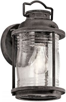 Ashland Bay Weathered Zinc Wall Light 1 Lamp by Kichler (KL-ASHLANDBAY2-S)