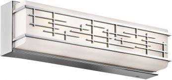 Zolon Chrome Wall Light 3 Lamps by Kichler (KL-ZOLON-M-BATH)