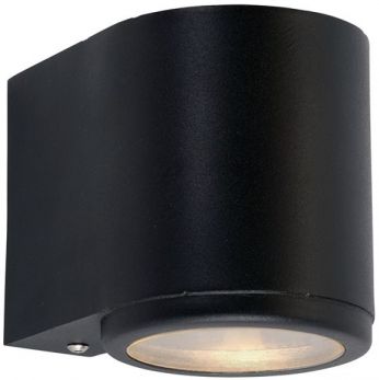 Mandal Black Wall Light 1 Lamp by Norlys (MANDAL-DN-BLK)