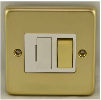 Eurolite Polished Brass Switched Fuse Spur (PBSWF PBW)