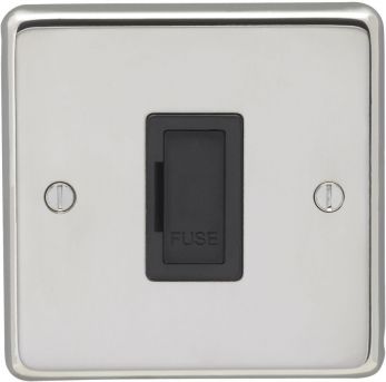 Eurolite Polished Stainless Steel Unswitched Fuse Spur (PSSUSWF B)