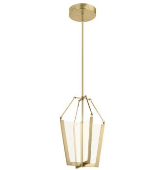 Quintiesse Champagne Gold Calters Medium LED Pendant | QN-CALTERS-P-M-CG