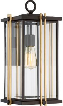 Goldenrod Western Bronze Wall Light 1 Lamp by Quoizel (QZ-GOLDENROD2-L)