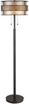 Laguna Renaissance Copper Floor Lamp 2 Lamps by Quoizel (QZ-LAGUNA-FL-A)