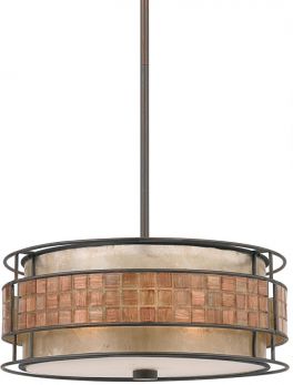 Laguna Renaissance Copper Pendant 4 Lamps by Quoizel (QZ-LAGUNA-P)