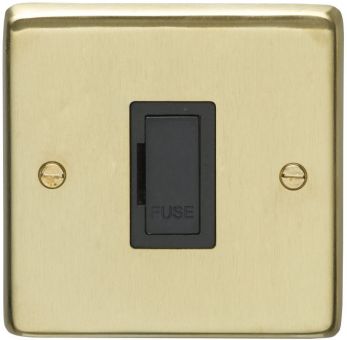 Eurolite Satin Brass Unswitched Fuse Spur (SBUSWF B)