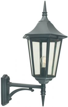 Valencia Grande Black Wall Light 1 Lamp by Norlys (VG1-BLACK)