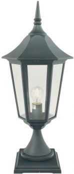 Valencia Grande Black Pedestal Light 1 Lamp by Norlys (VG3-BLACK)
