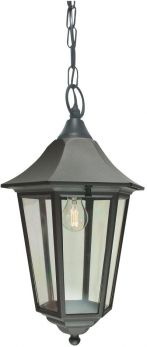 Valencia Grande Black Pendant 1 Lamp by Norlys (VG8-BLACK)