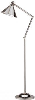 Provence Polished Nickel Floor Lamp 1 Lamp by Elstead (PV-FL-PN)