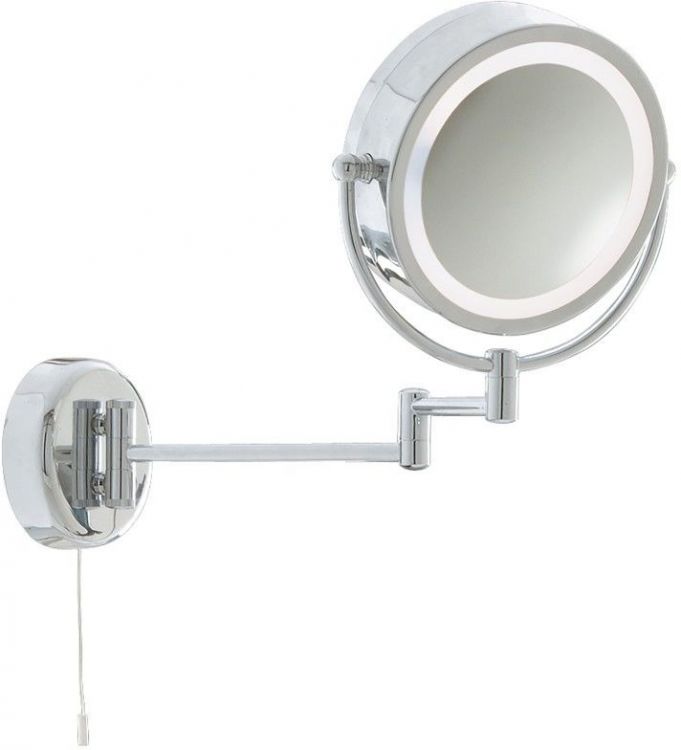 Bathroom Mirror - Illuminated Mirror - Chrome Extendable Swing Armlt 190Mm (11824)