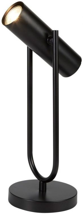 Telescope 1lt Cylinder Shade Table Lamp, Matt Black (2791BK)