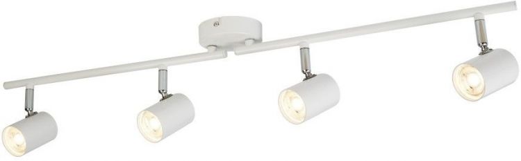 Rollo (Dim) 4lt Cylinder Head Split Bar, White & Chrome (3174WH)