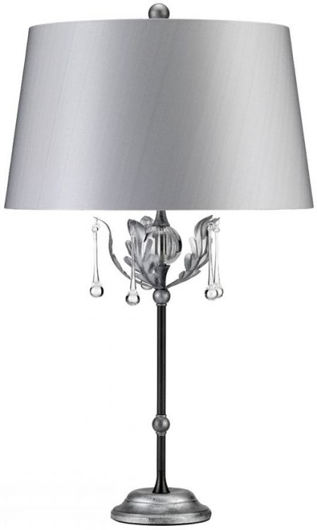 Amarilli Black/Silver Table Lamp 1 Lamp by Elstead (AML-TL-BLK-SIL)