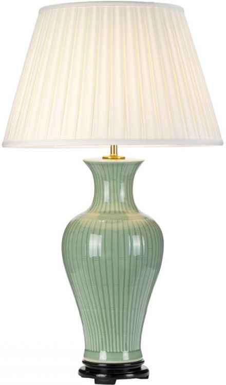 Dalian Celadon/Ivory Table Lamp 1 Lamp by Designer's Light Box (DL-DALIAN-TL)