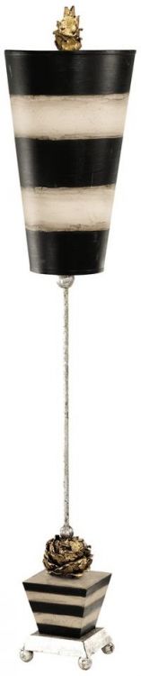 Peony Taupe/Black Table Lamp 1 Lamp by Flambeau (FB-PEONY-TL)