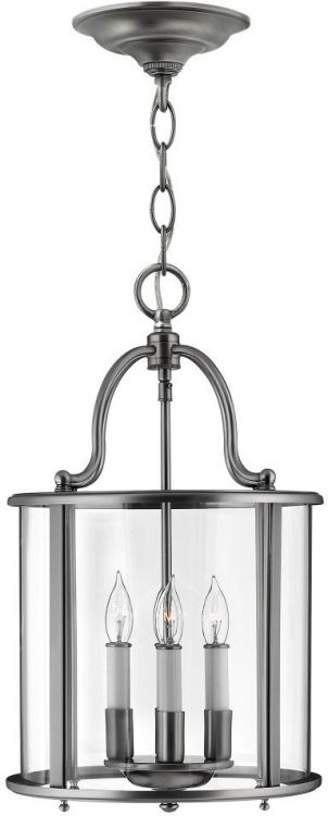 Gentry Pewter Pendant 4 Lamps by Hinkley (HK-GENTRY-P-M-PW)