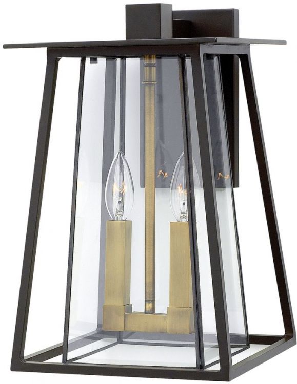 Walker Buckeye Bronze Wall Light 2 Lamps by Hinkley (HK-WALKER2-L)
