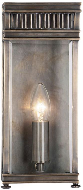 Holborn Dark Bronze Wall Light 1 Lamp by Elstead (HL7-S-DB)