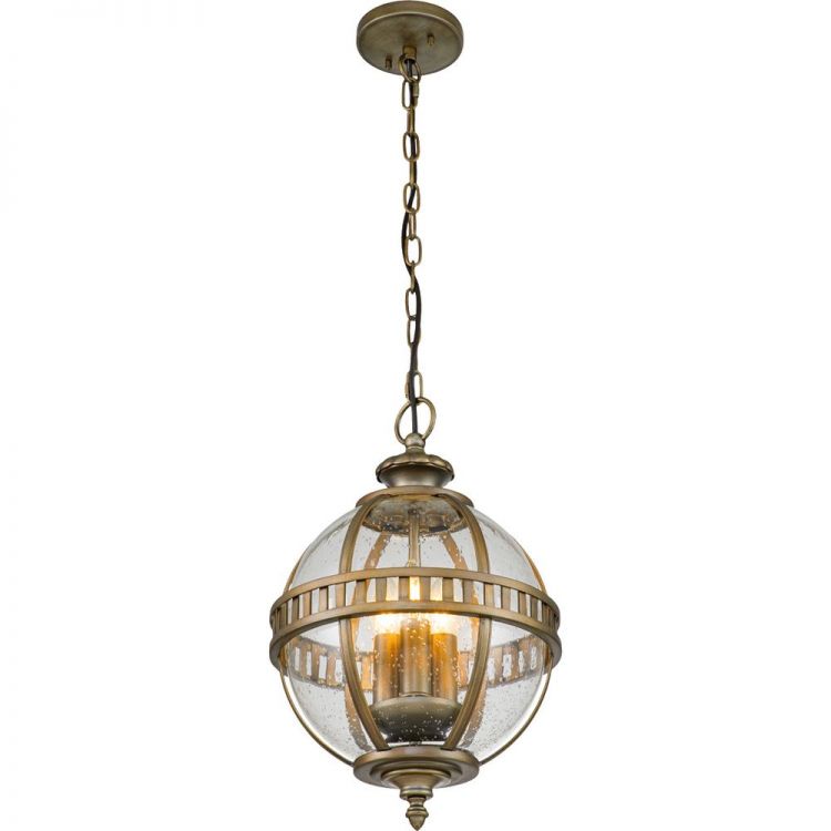 Halleron Burnished Bronze Chain Lantern 3 Lamps by Kichler (KL-HALLERON-8M-BU)