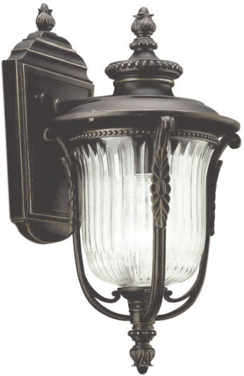 Luverne Rubbed Bronze Wall Light 1 Lamp by Kichler (KL-LUVERNE2-S)