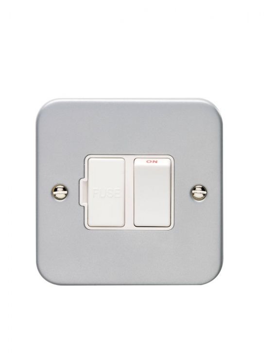 Eurolite 13Amp Switched Fuse Connection Unit Metal Clad - MCSWFW