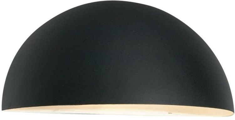 Paris Black Wall Light 1 Lamp by Norlys (PARIS-E27-BLACK)